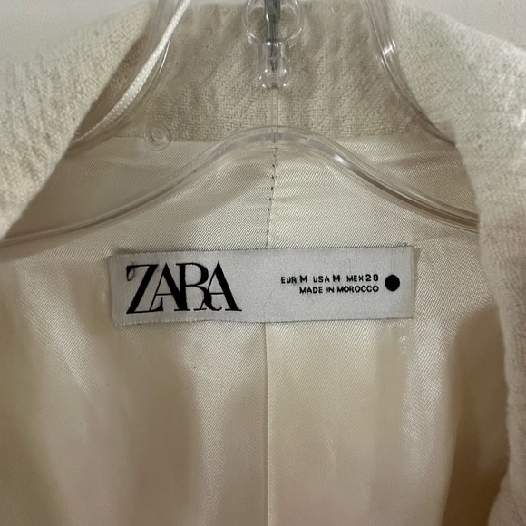 Zara Textured Weave Jacket - Picture 6 of 9
